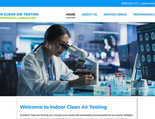 Indoor Clean Air Testing – Mission Viejo